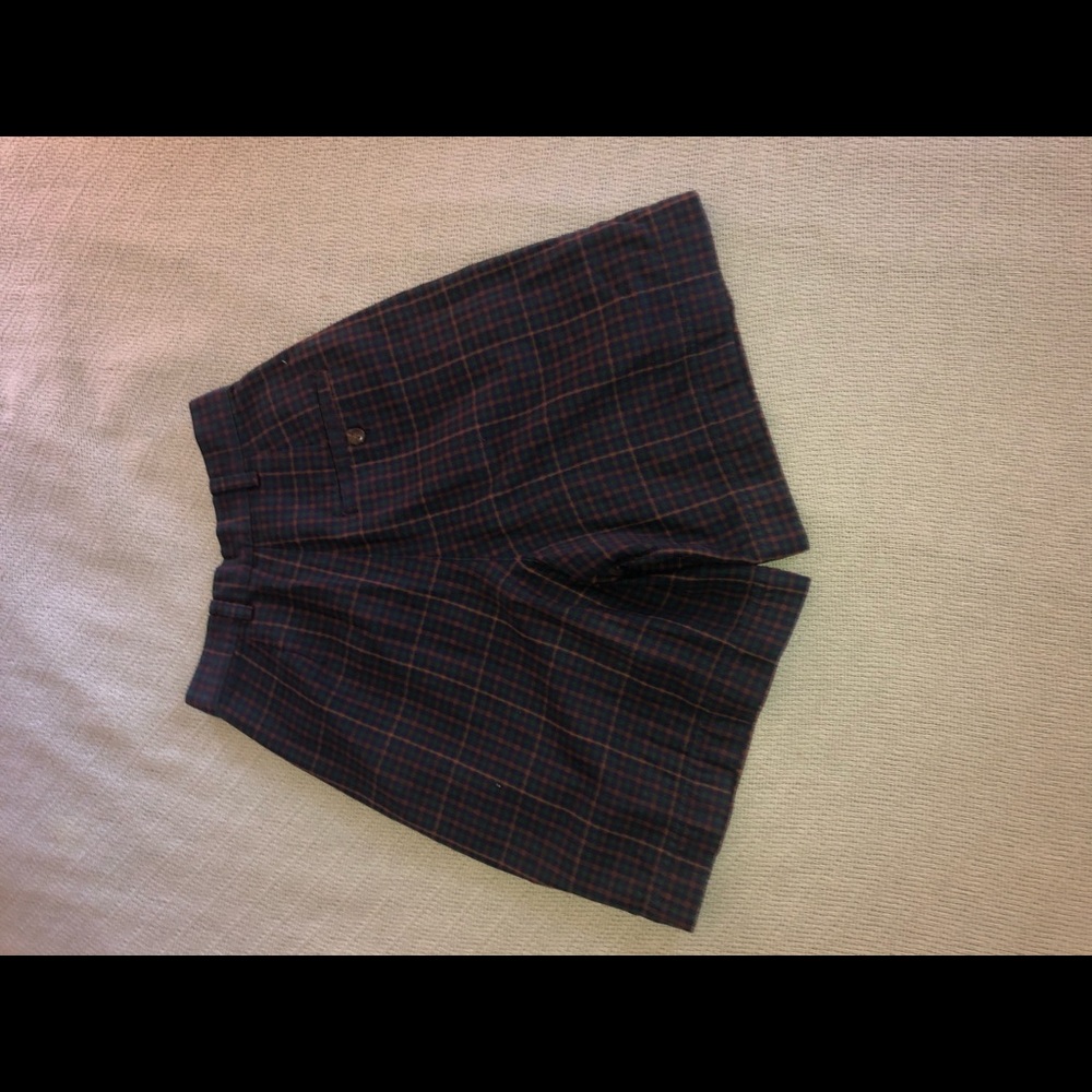 Vintage plaid gap shorts